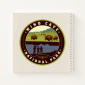 Carnet Parc national de Wind Cave (Dos)
