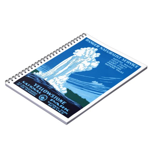 Carnet Parc national de Yellowstone (Côté gauche)