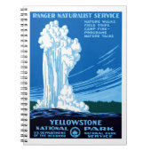 Carnet Parc national de Yellowstone (Devant)