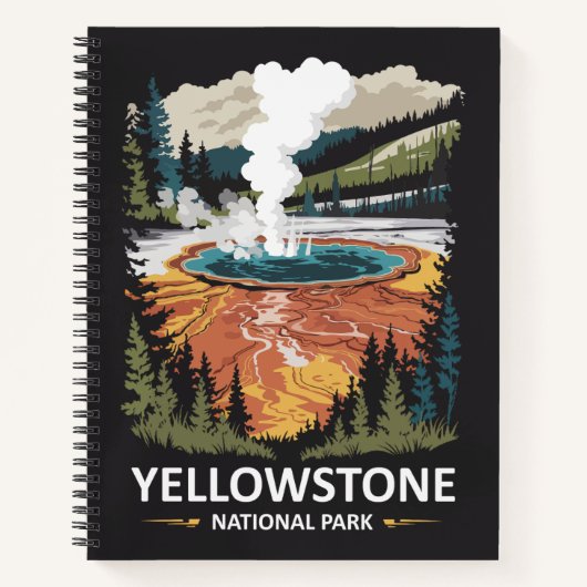Carnet Parc national de Yellowstone (Devant)