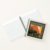 Carnet Parc national de Yosemite | Famille d'ours (Intérieur)