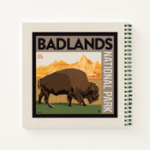 Carnet Parc national des Badlands | Buffalo (Dos)