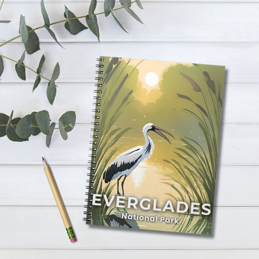 Carnet Parc national des Everglades | Bouche aquarelle