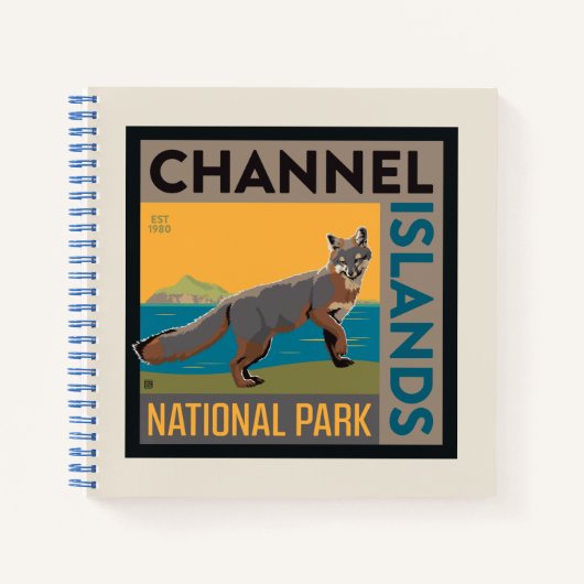 Carnet Parc national des îles Channel | Fox (Devant)
