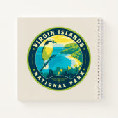 Carnet Parc national des Îles Vierges (Dos)