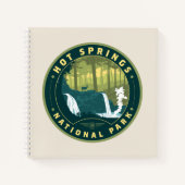 Carnet Parc national des sources chaudes (Devant)