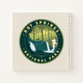 Carnet Parc national des sources chaudes (Dos)