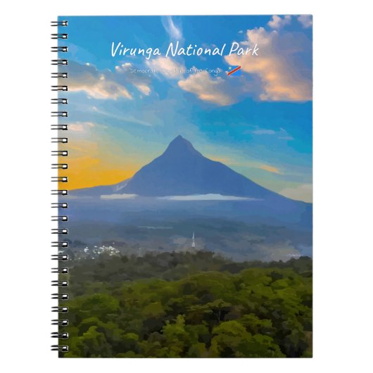 Carnet Parc national des Virunga, RD Congo - Volcan (Devant)