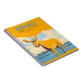 Carnet Parc national du Denali Alaska Moose Vintage (Côté Droit)