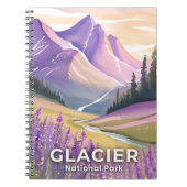 Carnet Parc national du Glacier | Aquarelle du ressort (Devant)