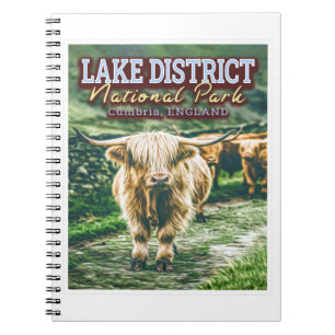 CARNET PARC NATIONAL DU LAC DISTRICT - CUMBRIA ANGLETERRE