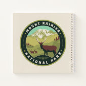 Carnet Parc national du mont Rainier (Dos)