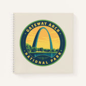 Carnet Parc national Gateway Arch (Devant)