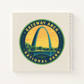 Carnet Parc national Gateway Arch (Dos)