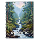 Carnet Parc national olympique | Washington Travel (Devant)