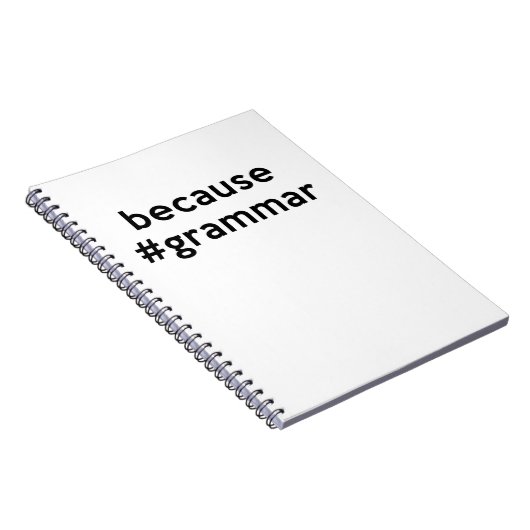 Carnet Parce que la grammaire (Côté Droit)