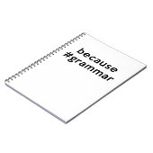 Carnet Parce que la grammaire (Côté gauche)