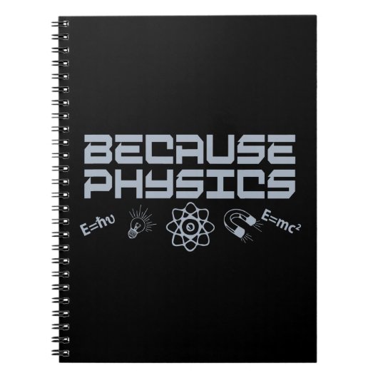 Carnet Parce que la physique (Devant)