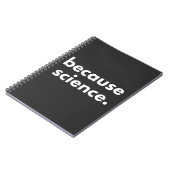 Carnet Parce que la science (Côté gauche)
