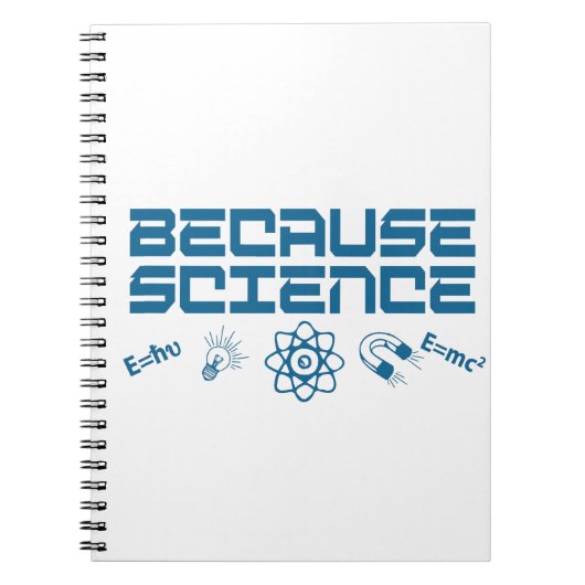 Carnet Parce que la science (Devant)