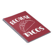 Carnet Parce que Tacos (Côté Droit)