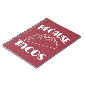 Carnet Parce que Tacos (Côté gauche)