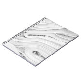 Carnet Parcelle de tissu blanc (Côté gauche)