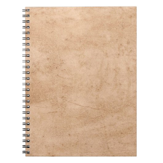 Carnet Parchemin de papier vieilli texture (Devant)