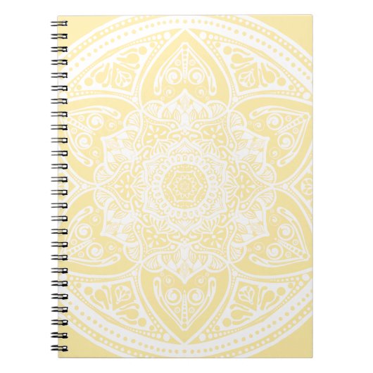 Carnet Parchment Mandala (Devant)
