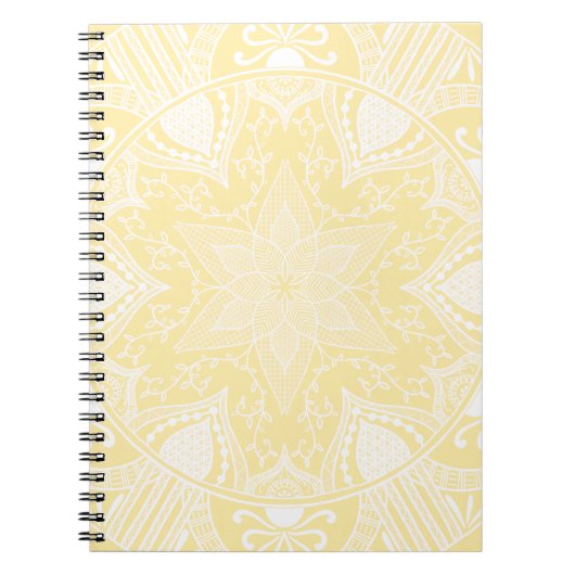 Carnet Parchment Mandala (Devant)