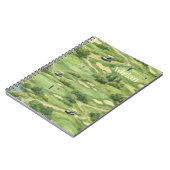 Carnet Parcours de golf personnalisé (Côté gauche)