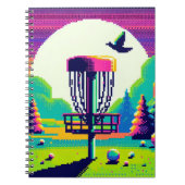 Carnet Parcours de golf Pixel Art Disk (Devant)