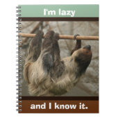 Carnet Paresse (Devant)