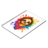 Carnet Paresseux Aquarelle (Côté gauche)