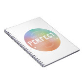 Carnet Parfait comme vous êtes Motivational Art Self Prid (Côté Droit)