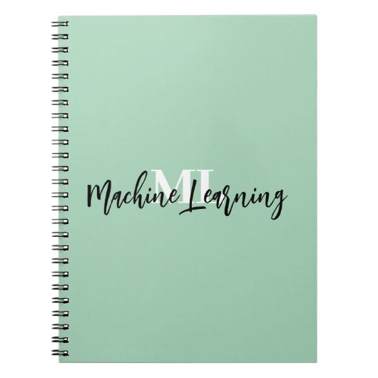 Carnet Parfait pour les notes de codage et les projets ML (Devant)