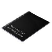 Carnet Parfois J'Avais Raison Et Personne N'Écoutait Drôl (Côté gauche)