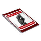 Carnet Parfois je m'assieds et réfléchis et parfois je m' (Côté Droit)