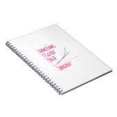 Carnet Parfois je pars sur un Tangent Funny Math Enseigna (Côté Droit)