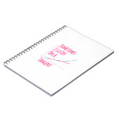 Carnet Parfois je pars sur un Tangent Funny Math Enseigna (Côté gauche)