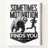 Carnet Parfois, Motivation Trouve Vous Drôle Courir Motiv (Dos)