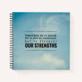 Carnet Parfois Nous Sommes Testés (Devant)