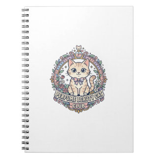 Carnet Parfum Beauté Chat Mignon Chat T-Shirt Design - Pa
