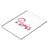 Carnet Paris (Côté gauche)