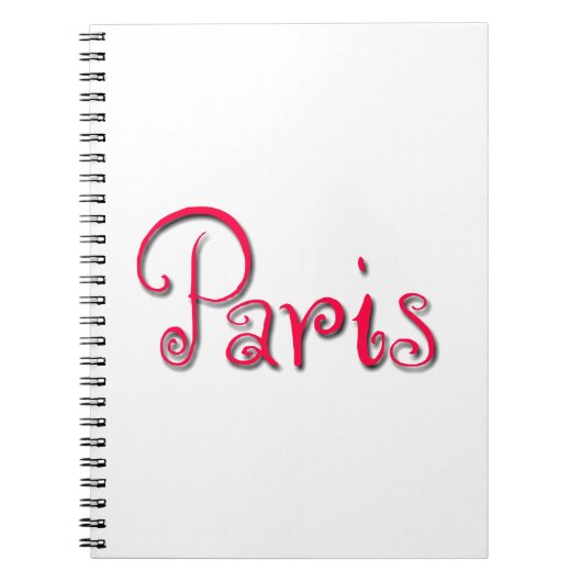 Carnet Paris (Devant)