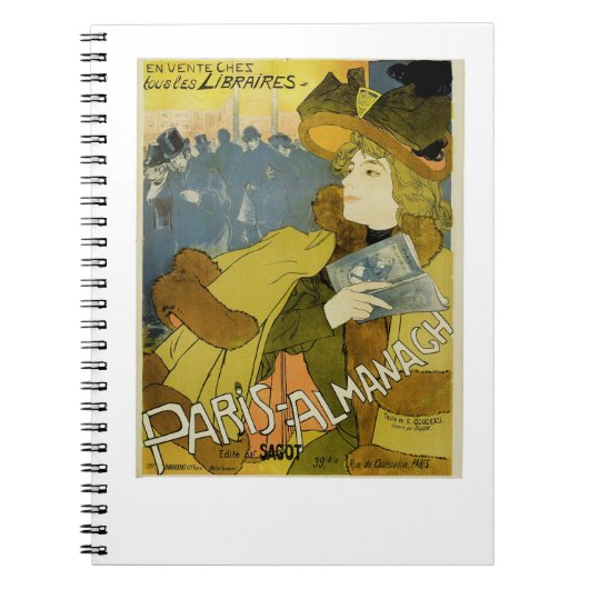 Carnet Paris-Almanach (Devant)