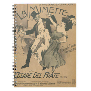 Carnet Paris Ballroom Musette Danse Vintage Belle Epoque