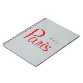 Carnet PARIS Bonjour (Bonjour) (Côté gauche)