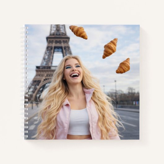 CARNET PARIS - CROISSANTS (Devant)