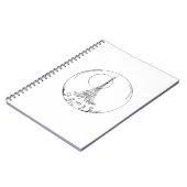 Carnet paris dans une boule de verre (Côté gauche)